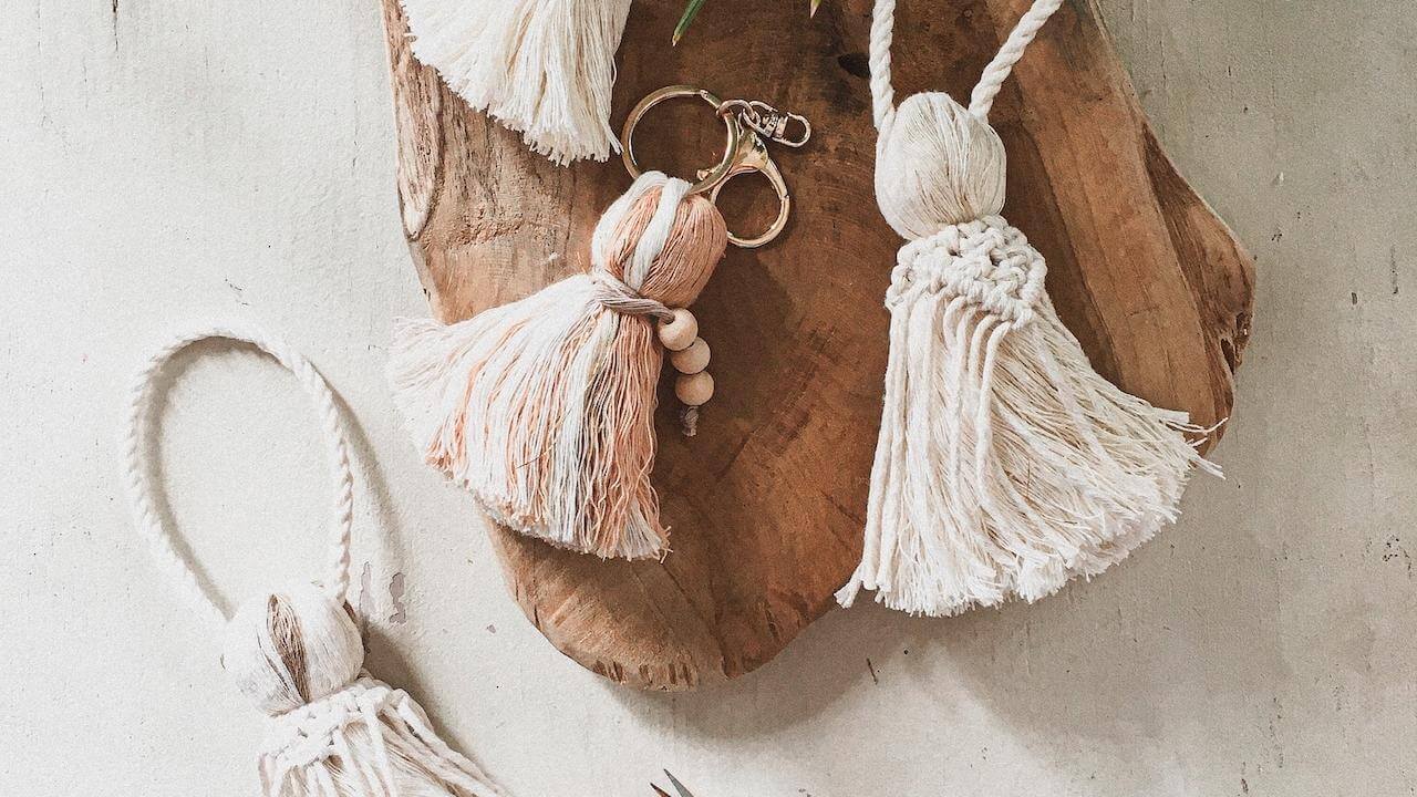 How To Make a Boho Macrame Tassel