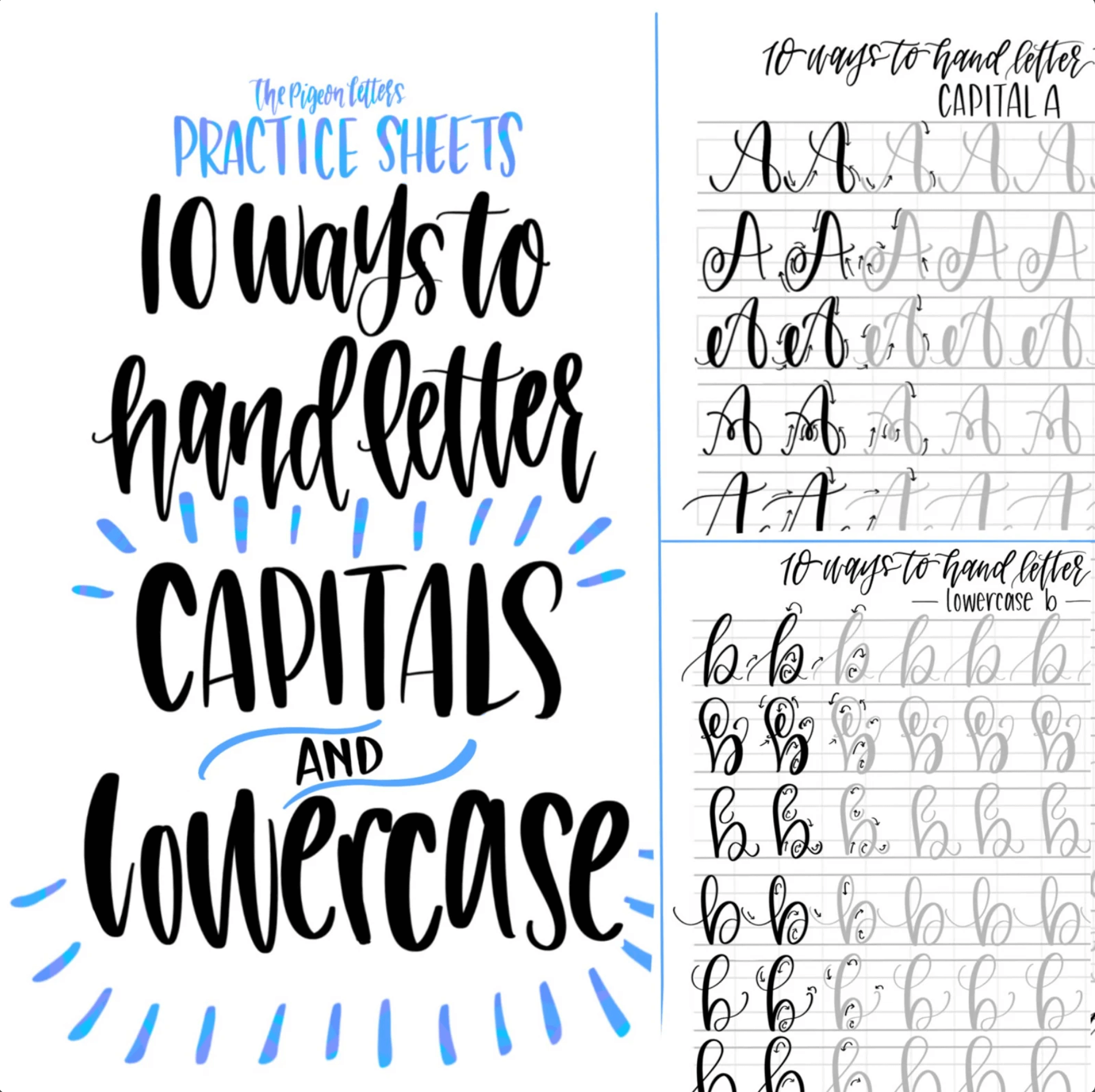 The Guide to Mindful Lettering  Lettering, Lettering practice