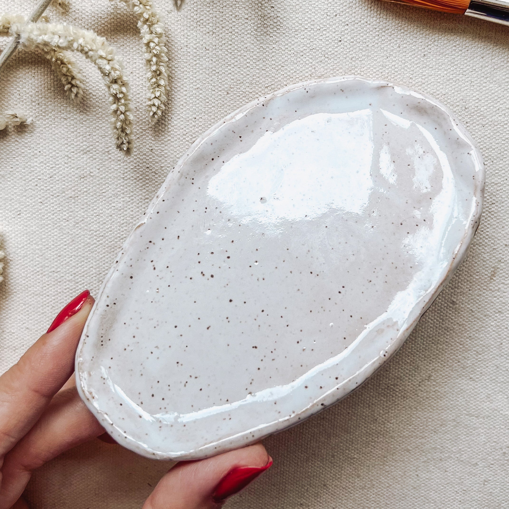 ceramic paint mixing palette