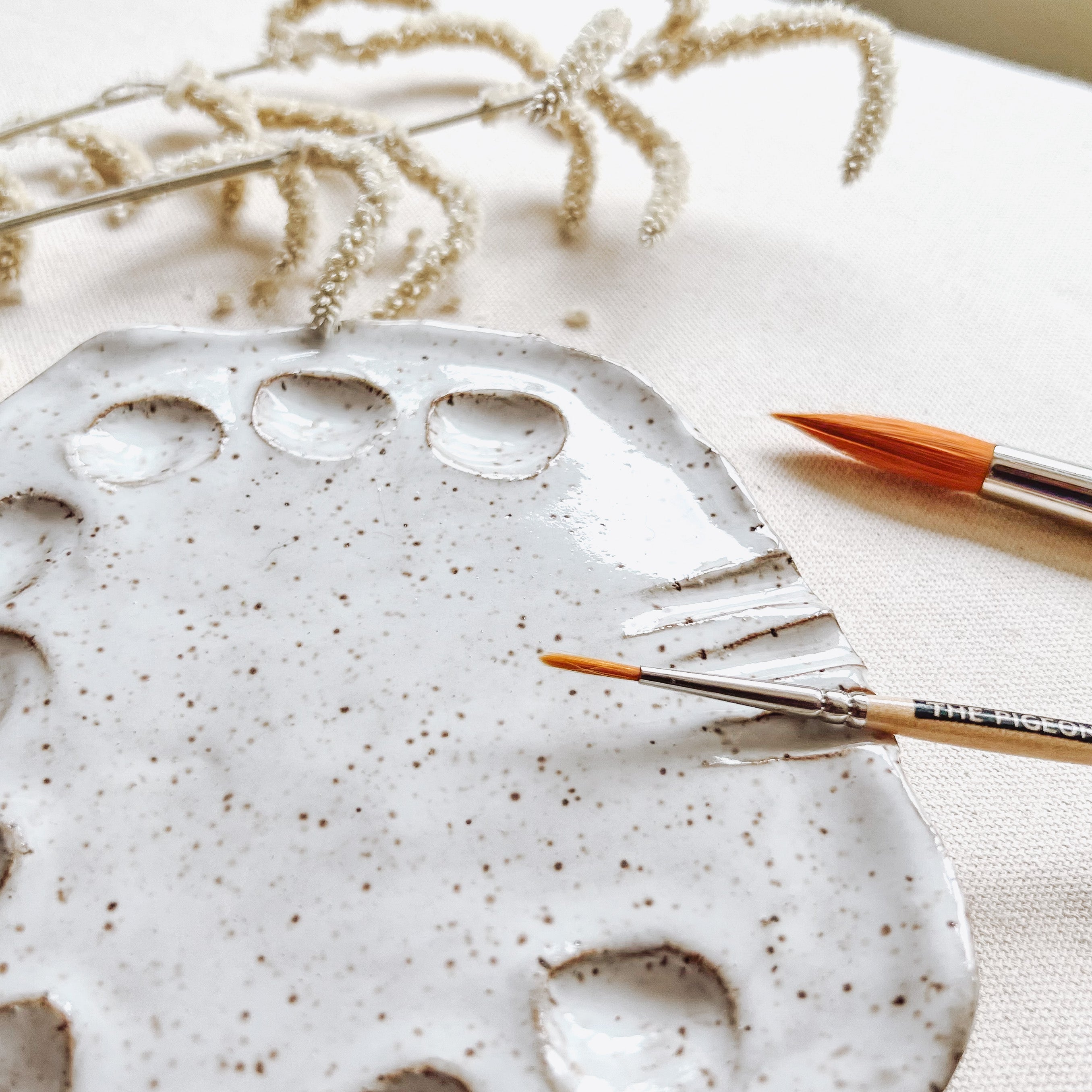 handmade palette for painting