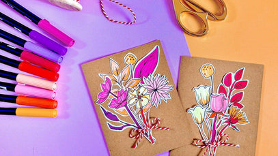 handmade mothers day card