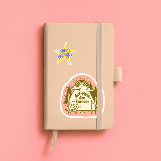 Art Pals Are Forever Sticker