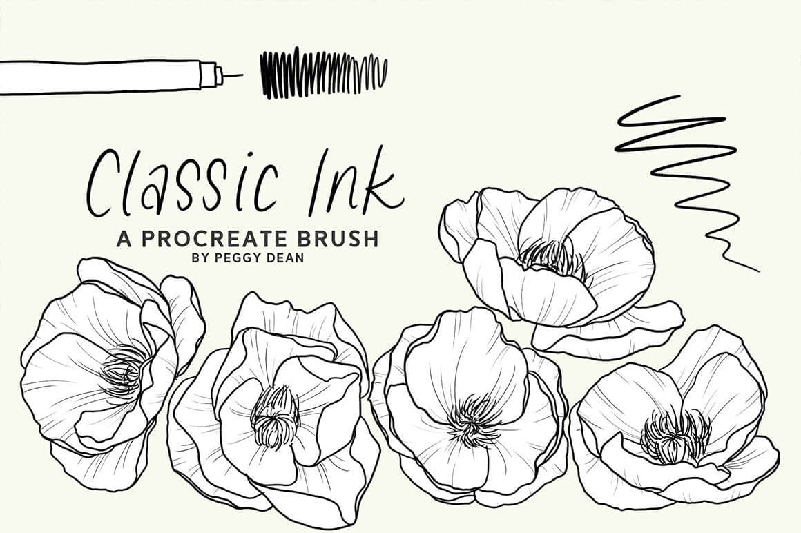 Procreate brush swatch