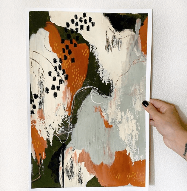 Original mixed media painting