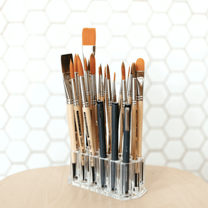 Brush collection stack