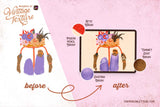 Vintage Texture Procreate Kit - The Pigeon Letters