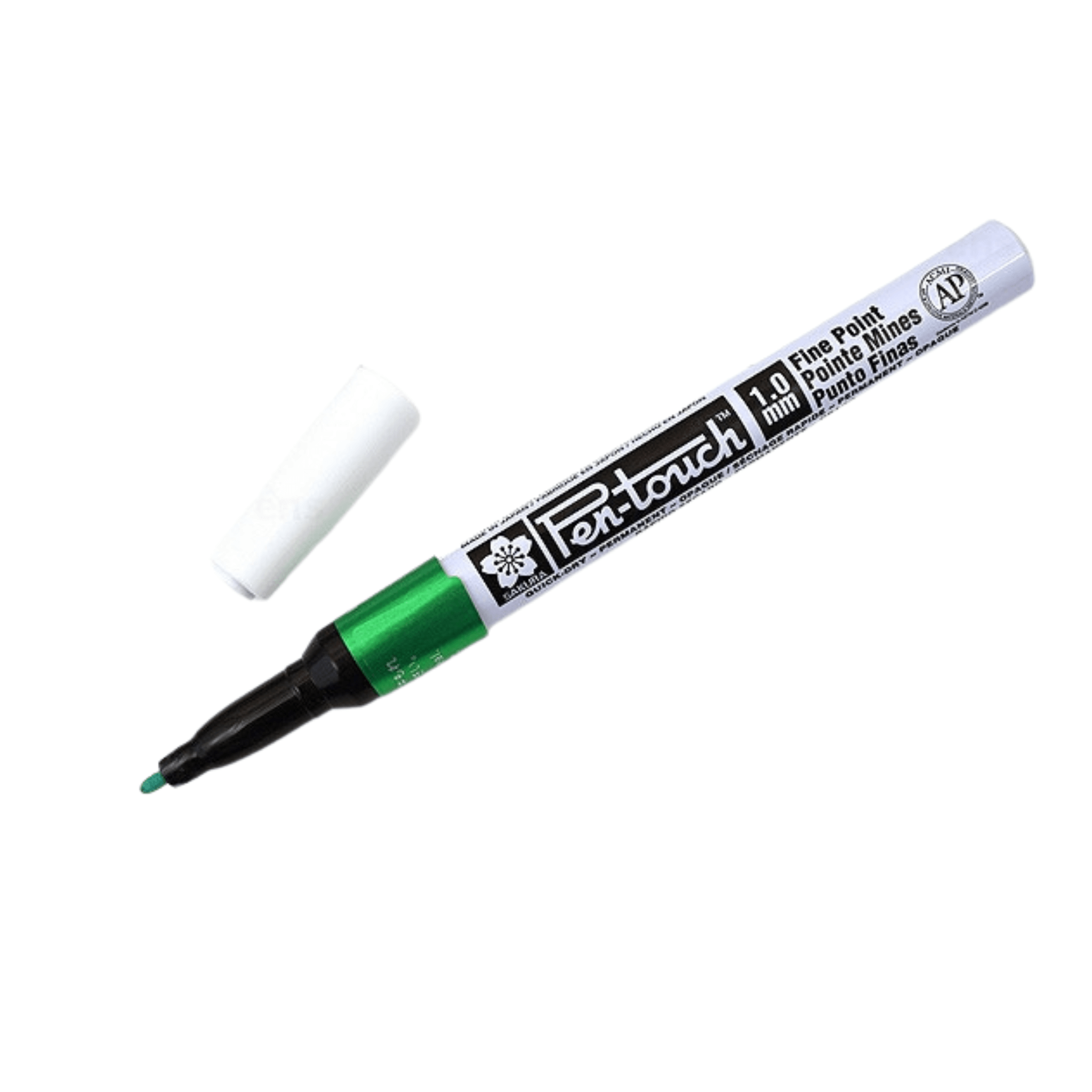 Sakura Pen-Touch Paint Marker - Fine Point 1.0 mm - Green - The Pigeon Letters