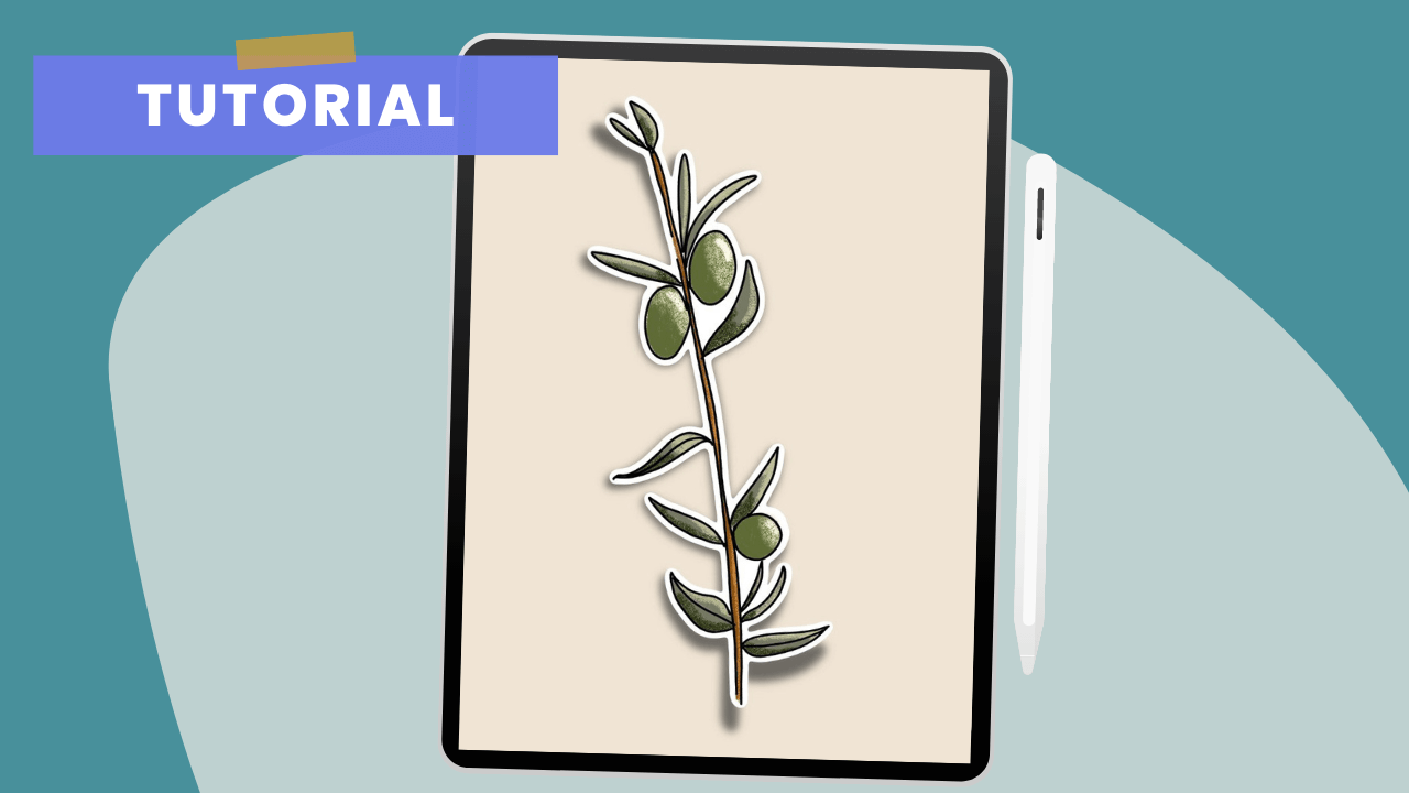 How to create a sticker effect in Procreate