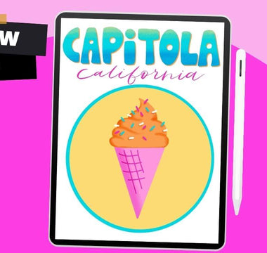 How To Create a Travel Inspired Illustration in Procreate