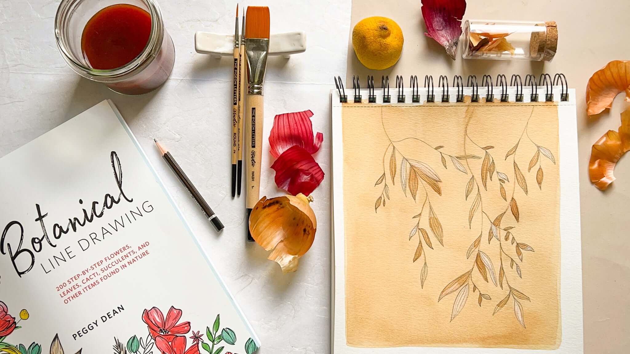How to make natural pigment ink