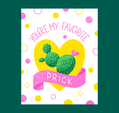 Create A Cute Cactus Greeting Card on Procreate