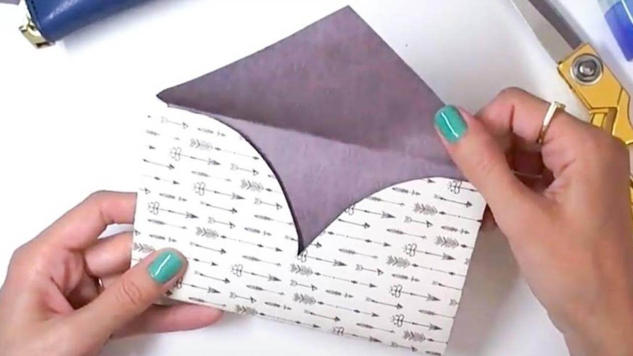 How to make a heart shaped envelope