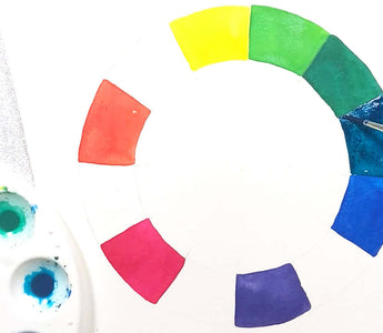 How to Paint a Color Wheel Using Watercolors