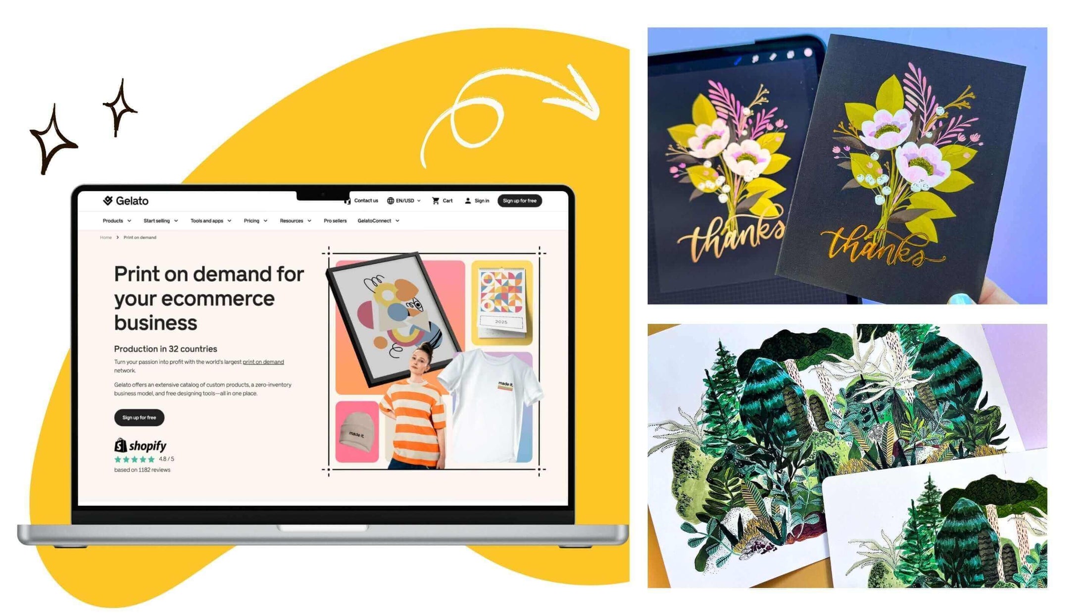print on demand for artists