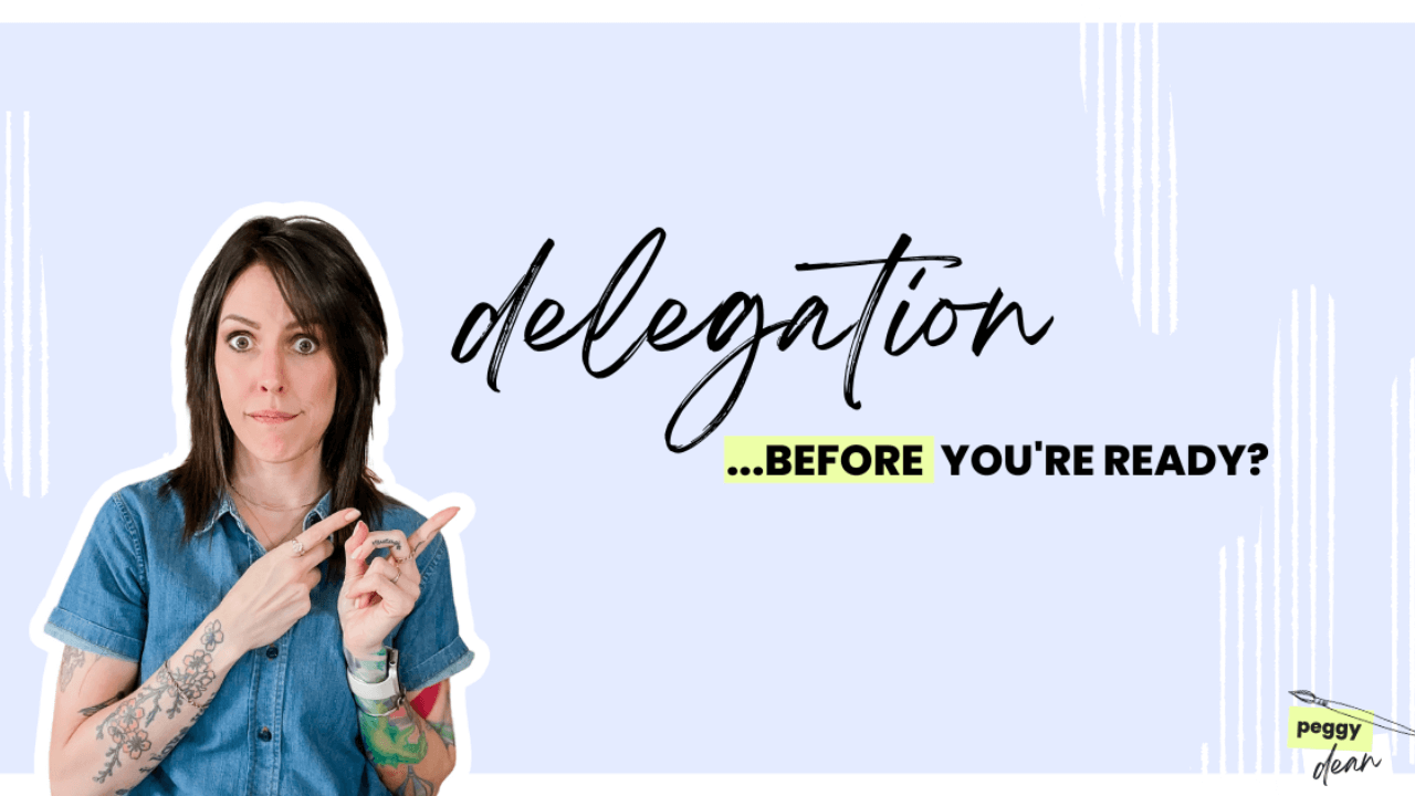 Delegate Lettering How to Know What to Delegate – The Pigeon Letters