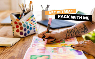 What's in my art bag for travel
