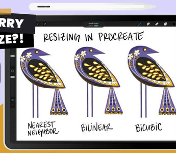 How to Resize in Procreate Without Getting Blurry