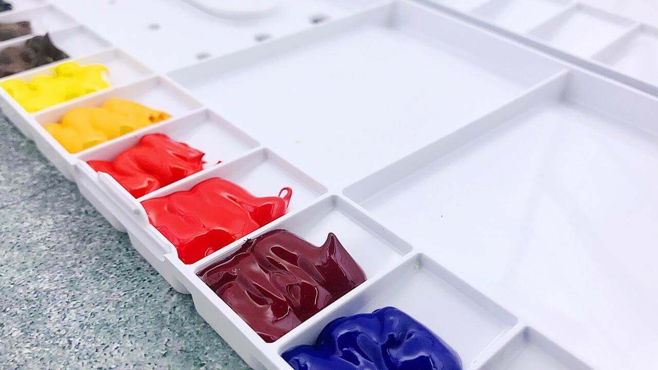 How to Make a Watercolor Palette