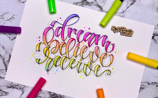 Create lettering tutorial