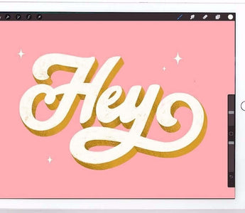 How to add dimension to your lettering