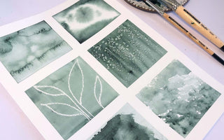 How to incorporate texture into your watercolors