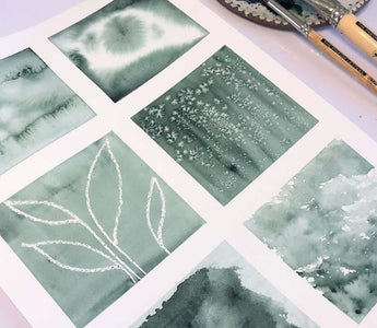 How to incorporate texture into your watercolors