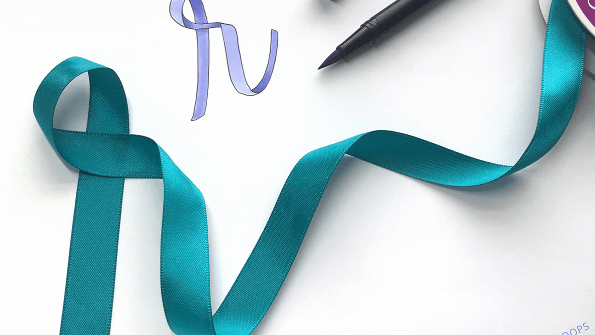 How to create a ribbon lettering effect