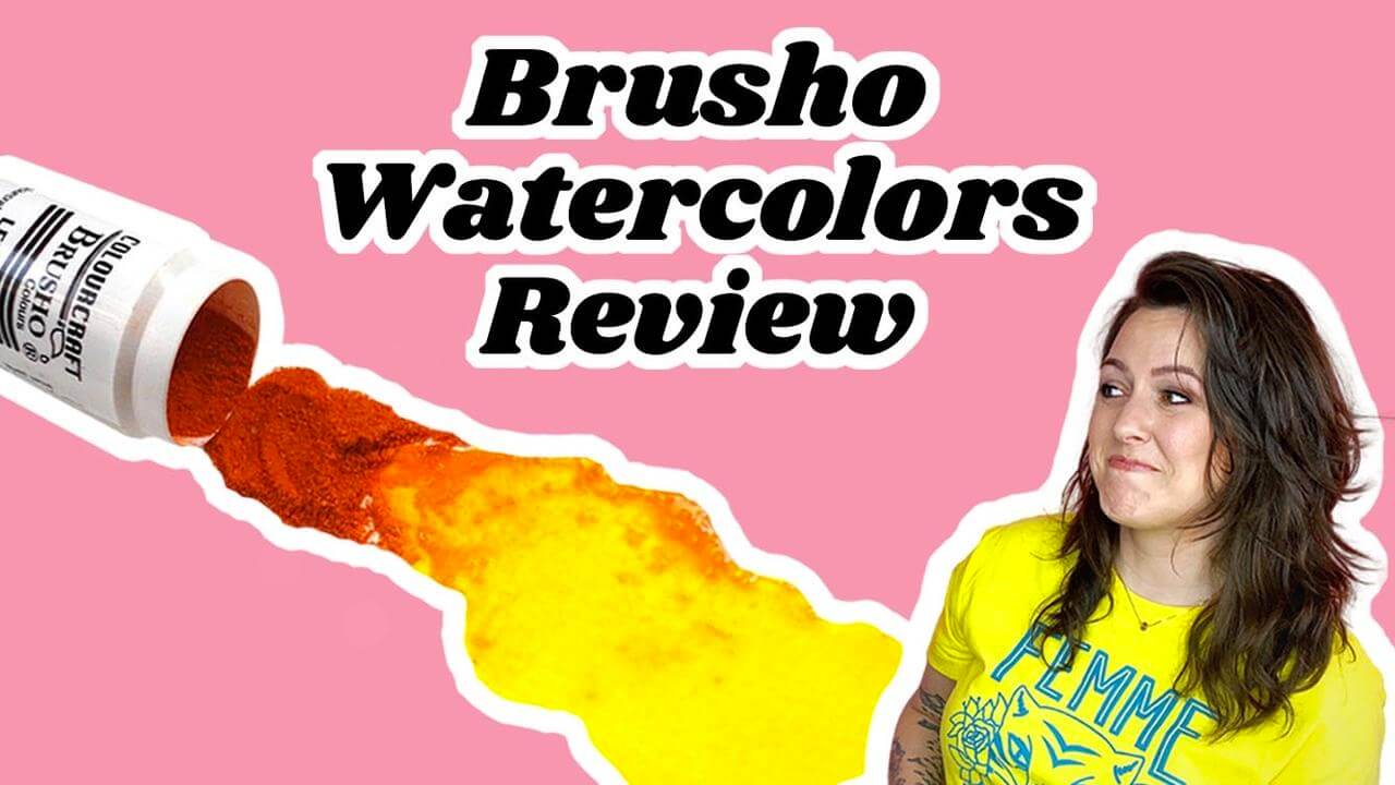 Brusho Watercolor Review & All the Reasons I'm Loving it Right Now