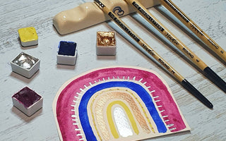 How to Paint a Watercolor Rainbow