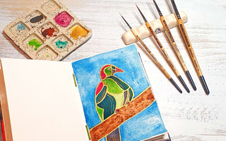 Create a Beautiful Kereru Bird with Watercolors