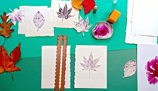 easy autumn leaf DIY art project