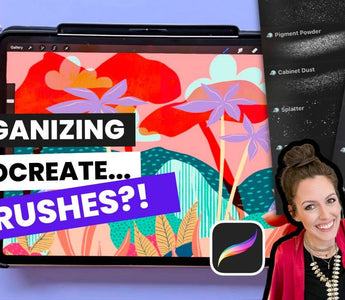 How to organize your Procreate brushes