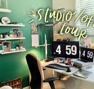 Peek Inside My Studio
