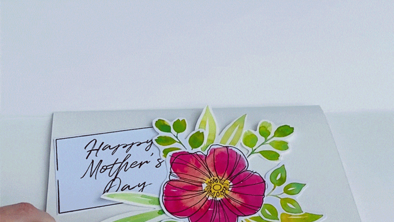 Handmade Mother's day card tutorial
