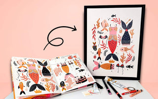 What to Do With Your Sketchbook Art (Plus How to Scan & Digitize Artwork)