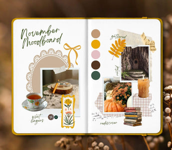 art moodboard for inspiration