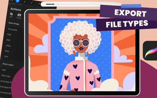 Procreate File Types Explained: When to Use JPG, PNG, TIFF (and Why It Matters)
