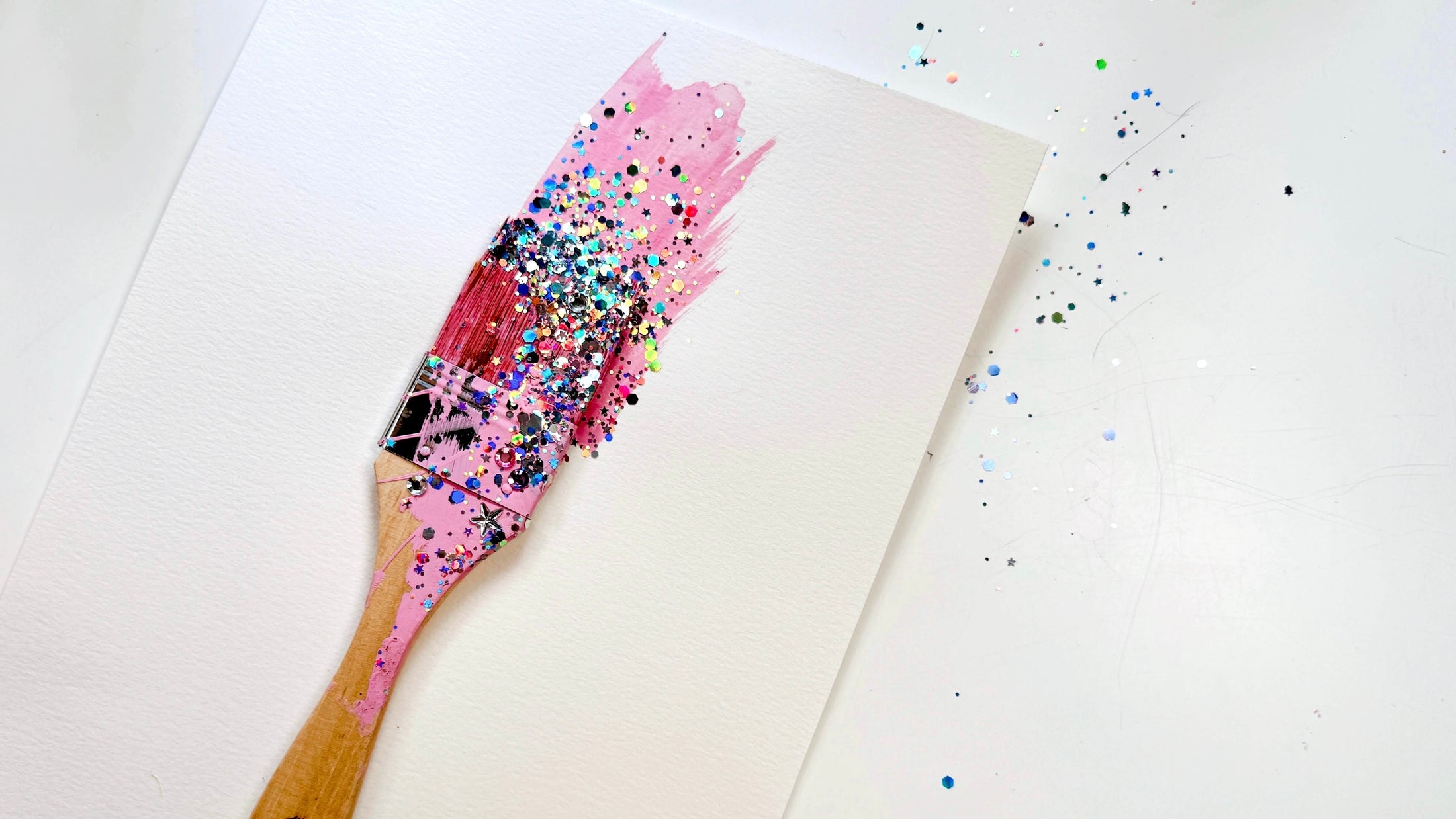 I Bedazzled an Old Paintbrush on a Side Quest
