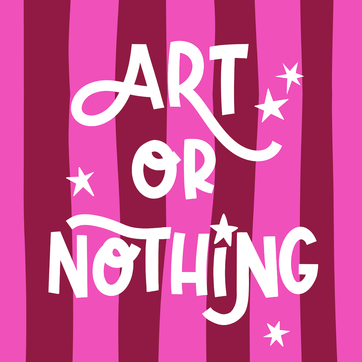 art ot nothing hand lettering artwork