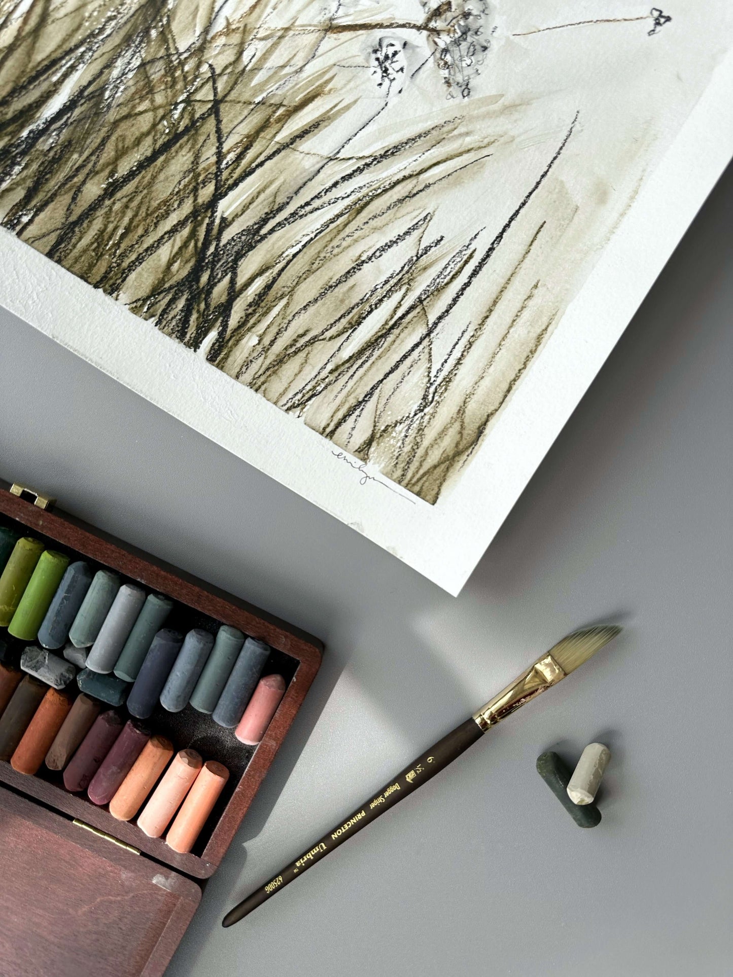 Canvas SURFACE Backdrops - Double-sided Neutral White and Gray