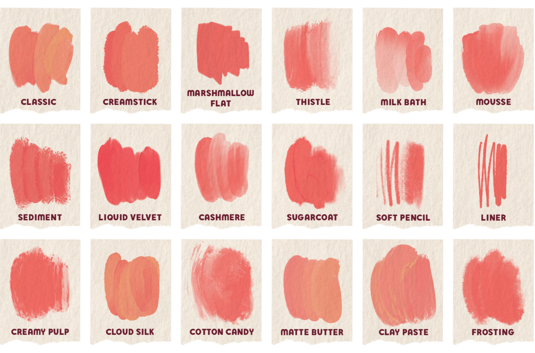 gouache brushes for procreate