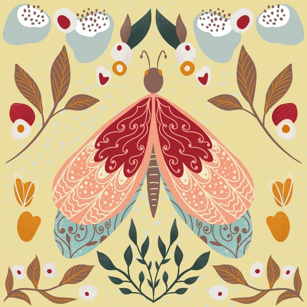 procreate color palettes for flowers