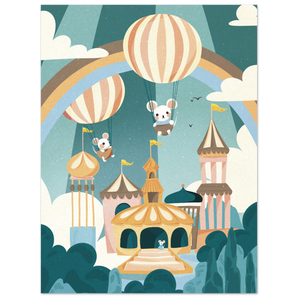 whimsical amusement park