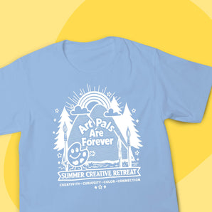 Art Pals Are Forever (Front Art) Unisex T-Shirt