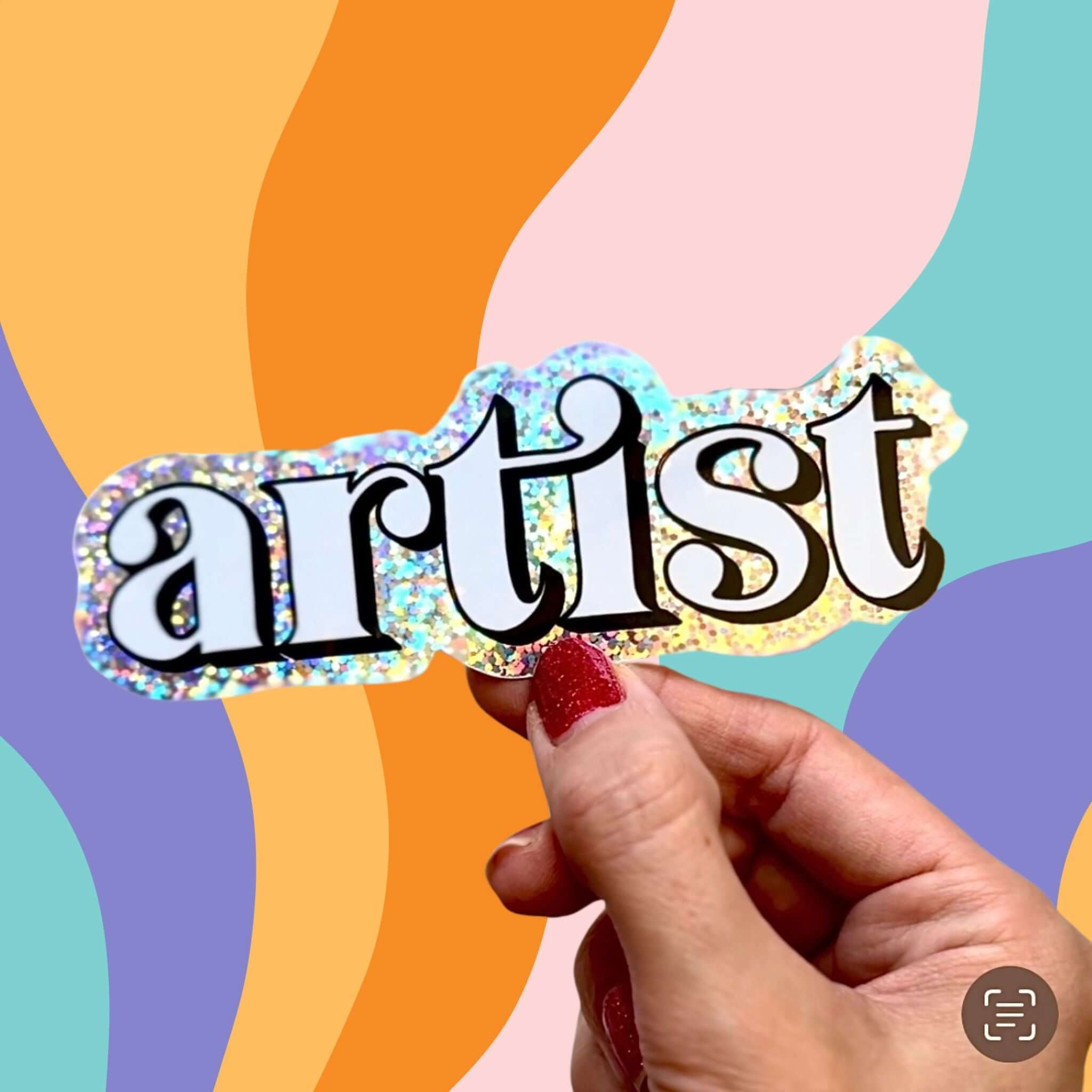 vinyl sticker for artists
