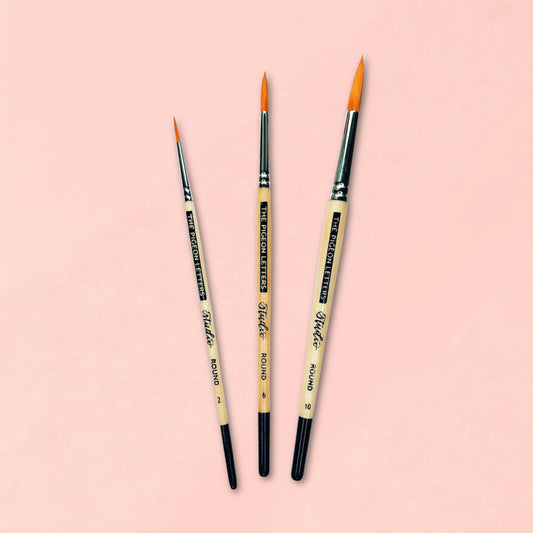 Studio Round Brush 3-Piece Set
