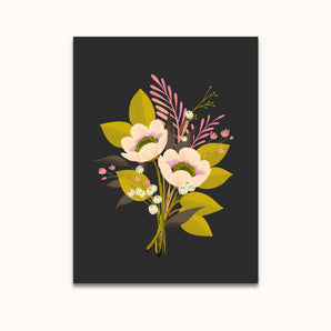 bold colorful art print