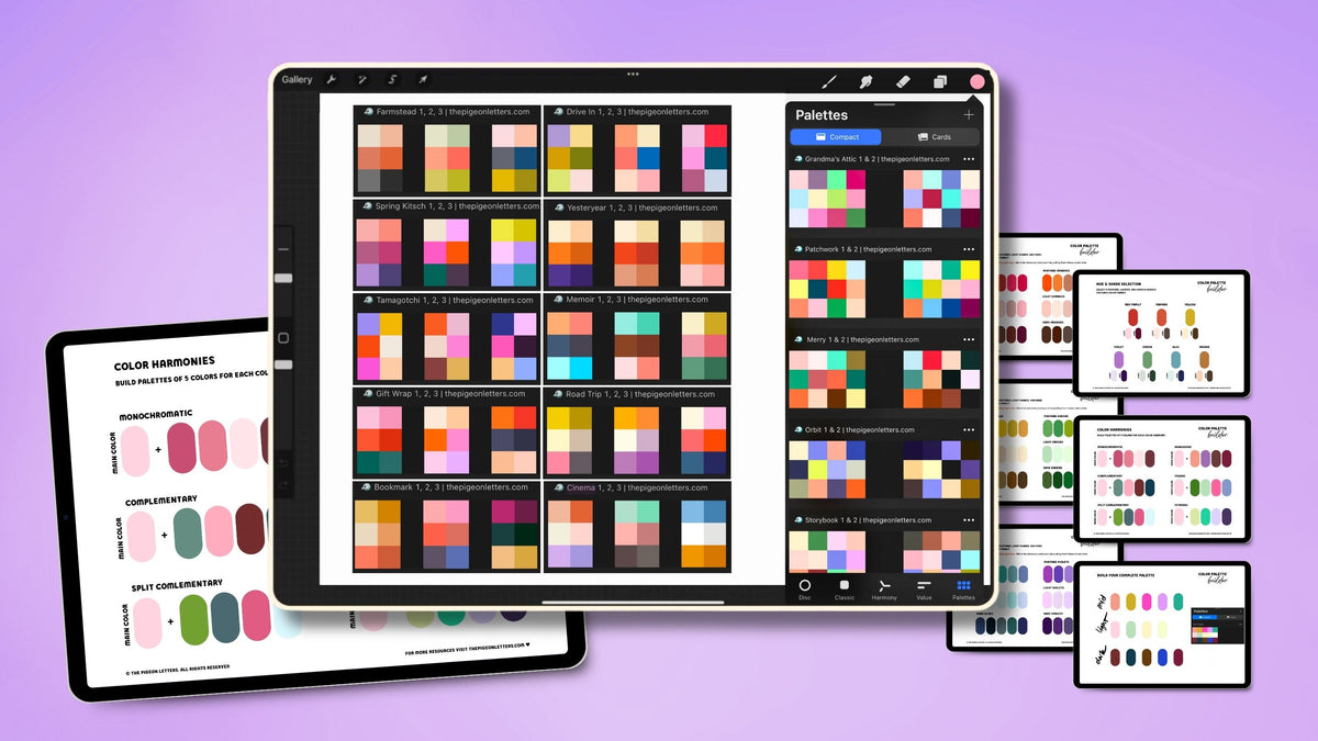 procreate color palette generator