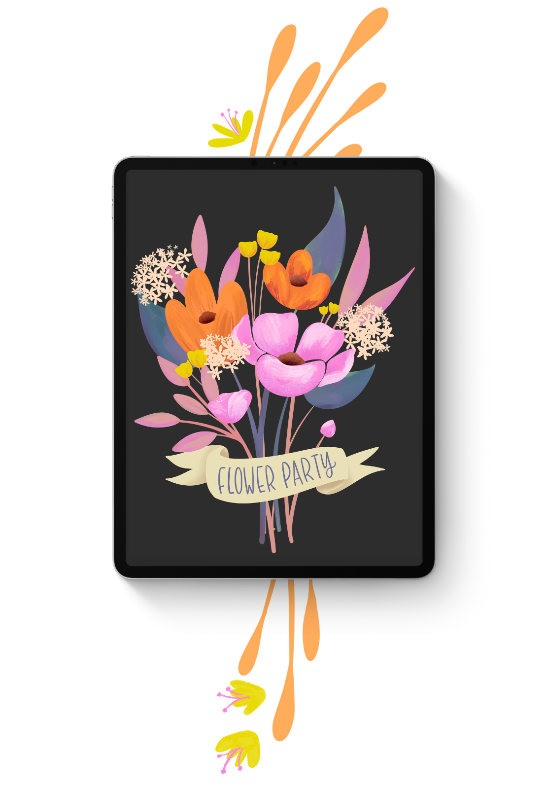 best paint procreate brushes for flowers