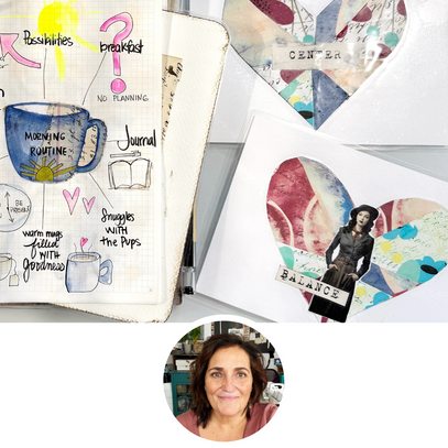 mixed media collage tutorial